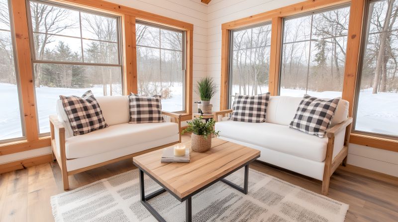 Cozy Sunroom Corner